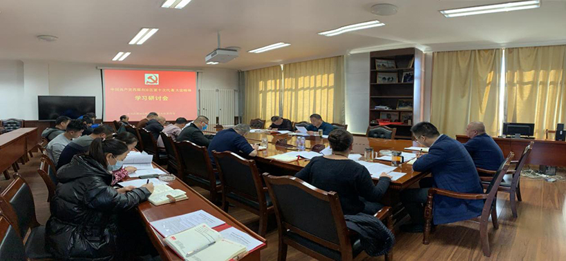 地质五队党委专题学习研讨自治区第十次党代会精神.jpg